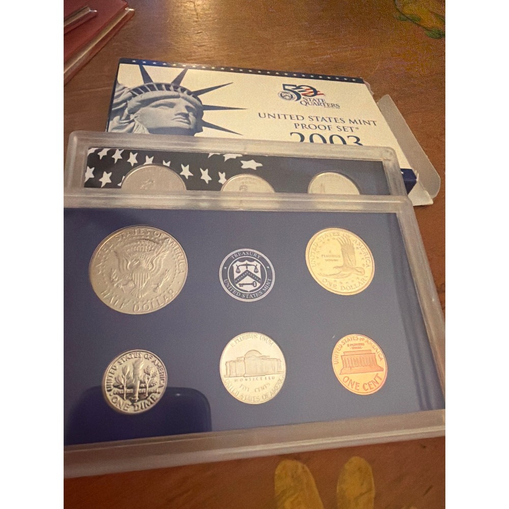 2003-S US Mint Proof Set 10 Coin Set Clad