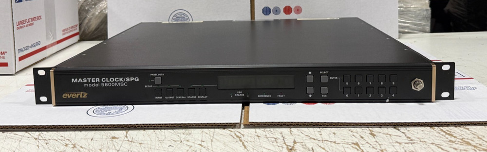 Evertz Master Clock / SPG 5600MSC
