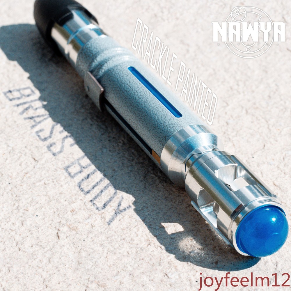 Doctor Who 10th Doctor Prop Metal Version Sonic Screwdriver Push-Pull Extendable