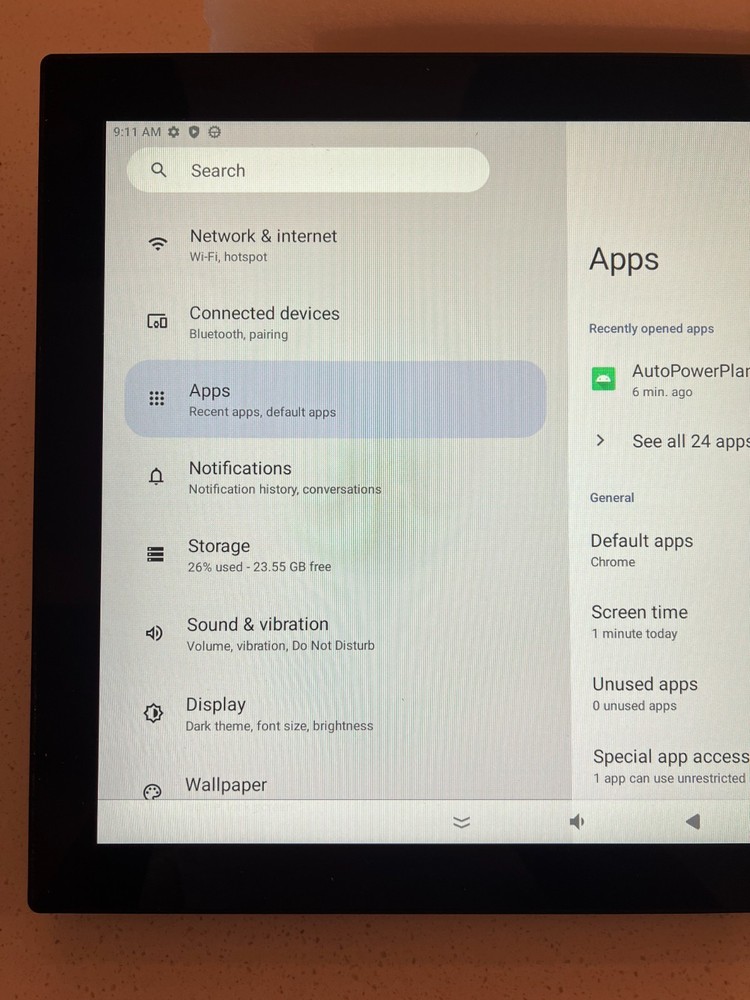 24” Touchscreen Android Monitor