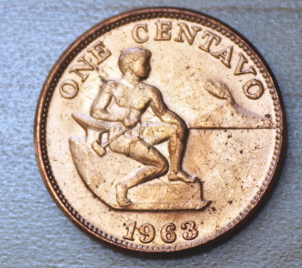 1963 Philippines 1 Centavo Unc.