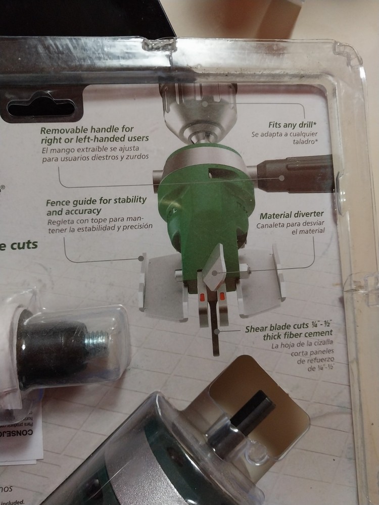 Snapper Shear Pro SS724 Pactool Hardie Backer Cutter
