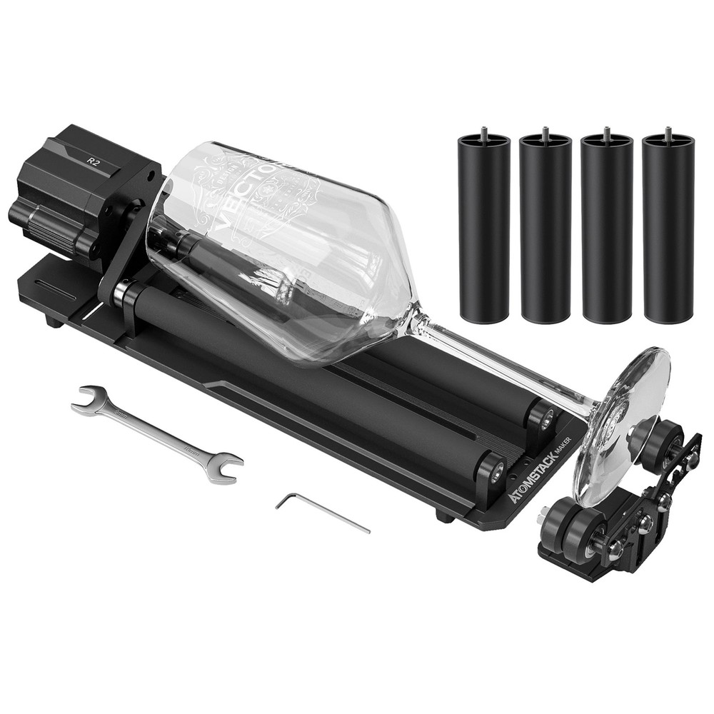 Refurbished Atomstack R2-B Laser Rotary Roller for Swiitol E18 Pro/ E24 Pro ERLO