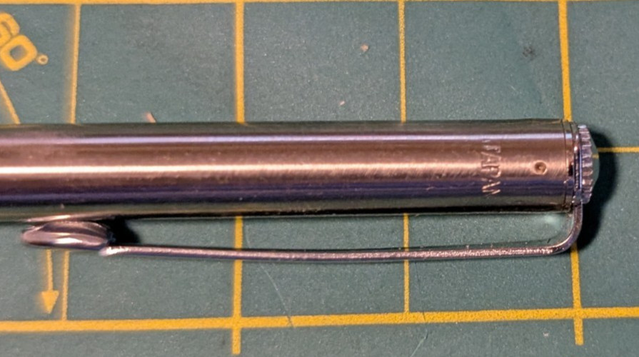 EMPHASIS POINTER Telescopic Silver Pocket Pen Sized Pointer Japan 5" - 25" VTG