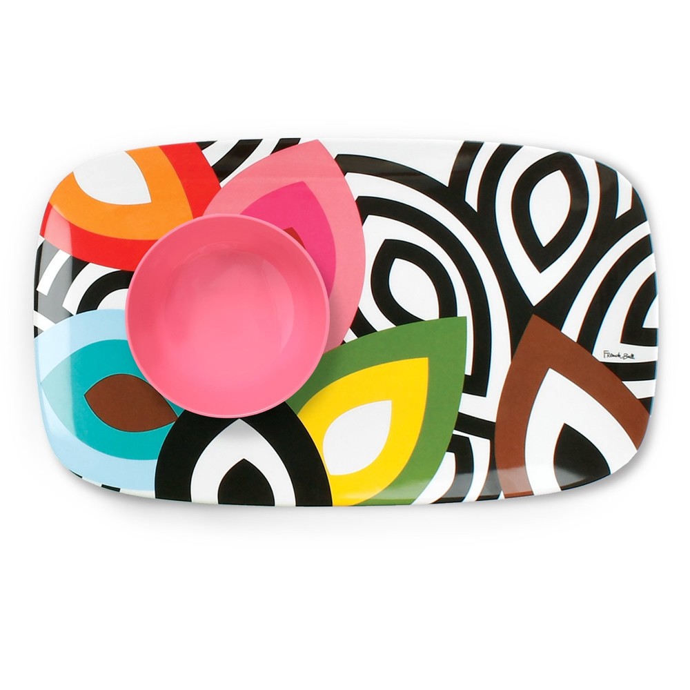 French Bull 13" Rectangular Platter - Melamine Platter, Foli