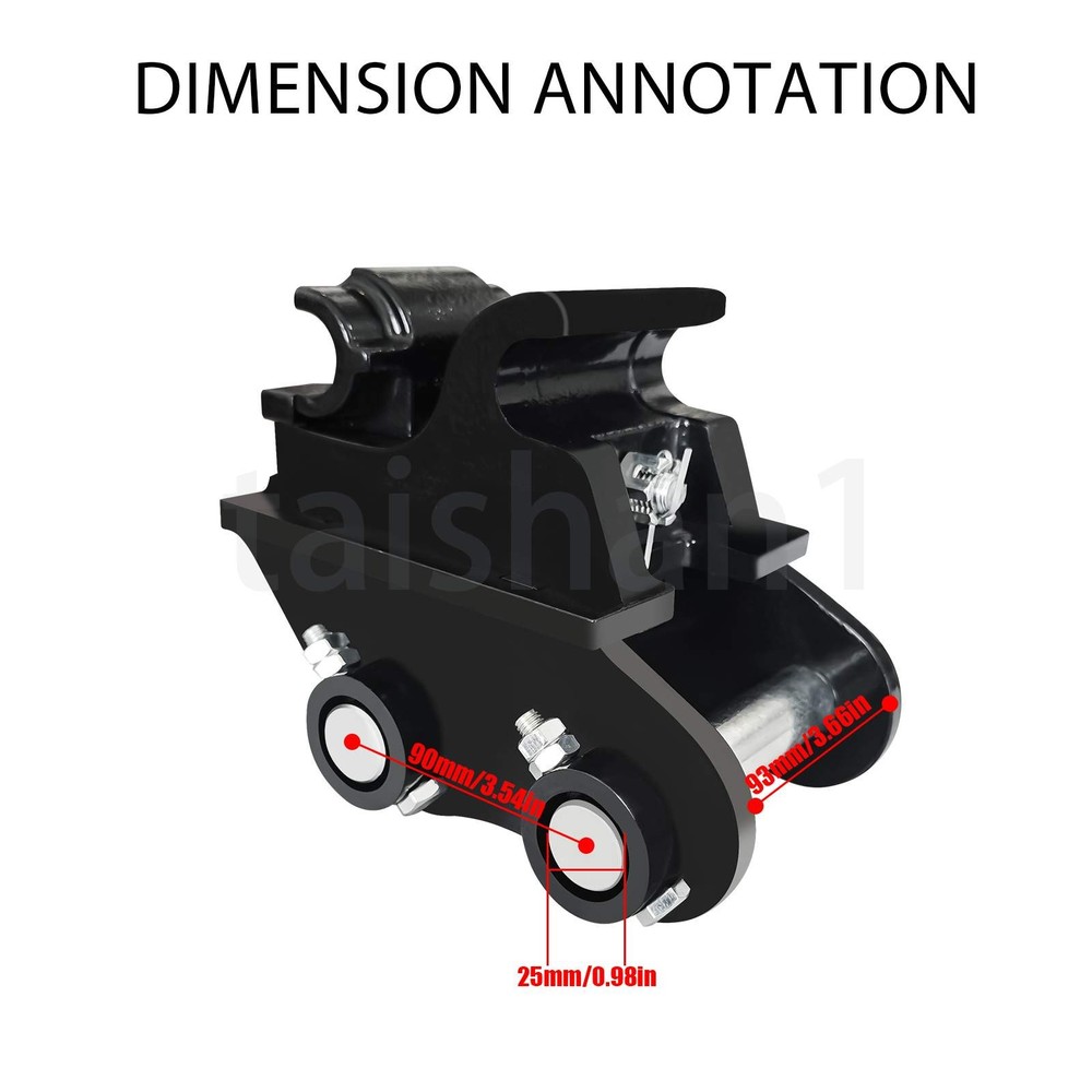 For Mini Excavators Excavator Attachment Quick Hitch Coupler Attachments,NEW
