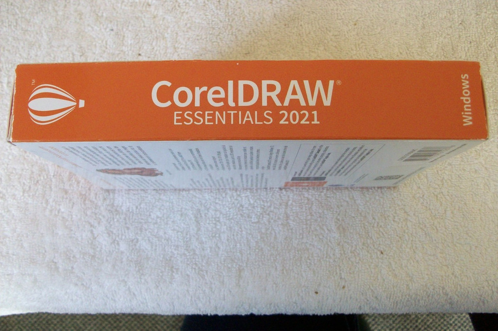 CorelDraw Essentials 2021 Design & Illustration Software" New / Free Ship