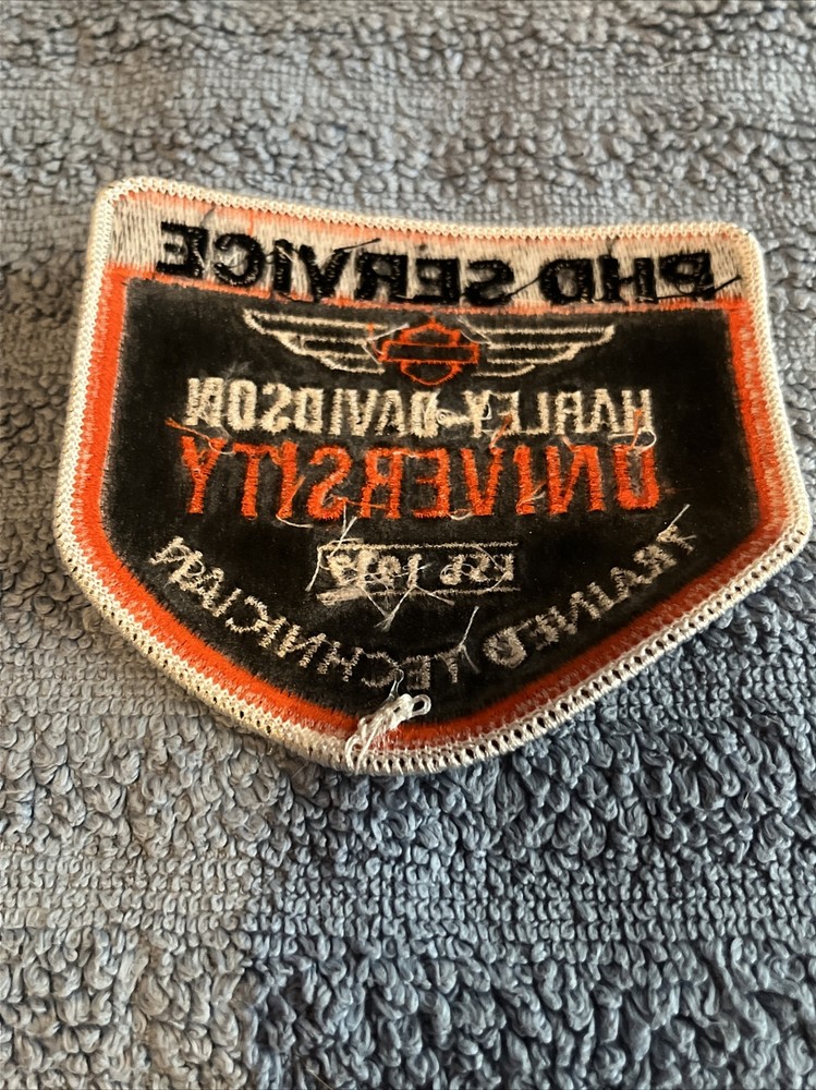 New Style PHD Professional Harley-Davidson University Trained Technician Patch