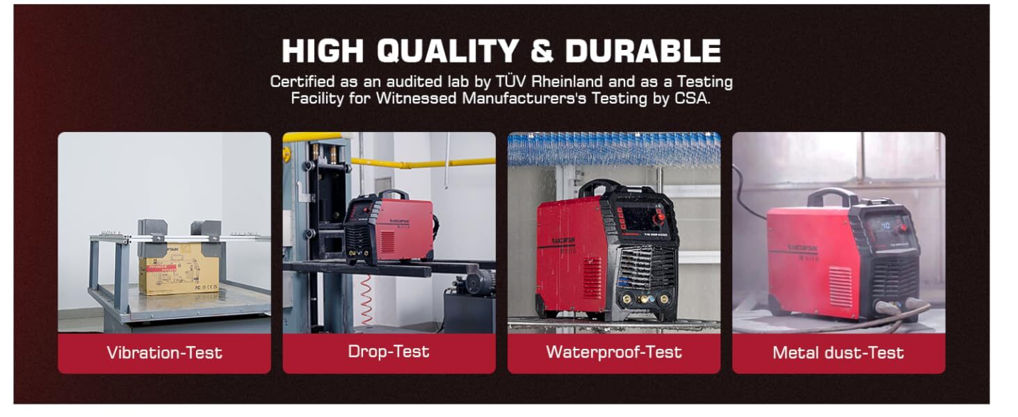 7-IN-1 TIG Welder TIG200P AC/DC 200Amp Stick/MMA/Spot DASH-ARC Welding Machine