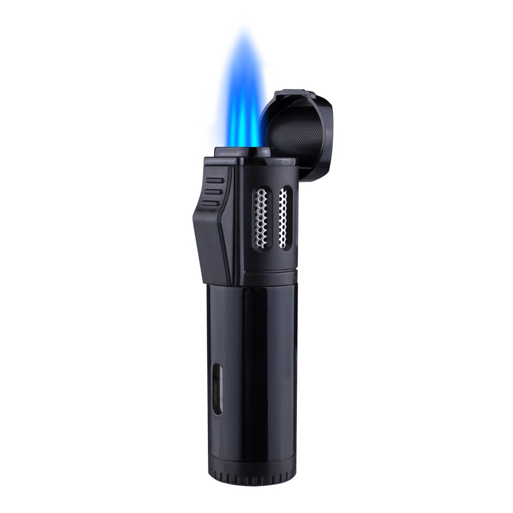 2 Pack Torch Lighter Triple 3 Jet Flame Refillable Butane Windproof Lighter