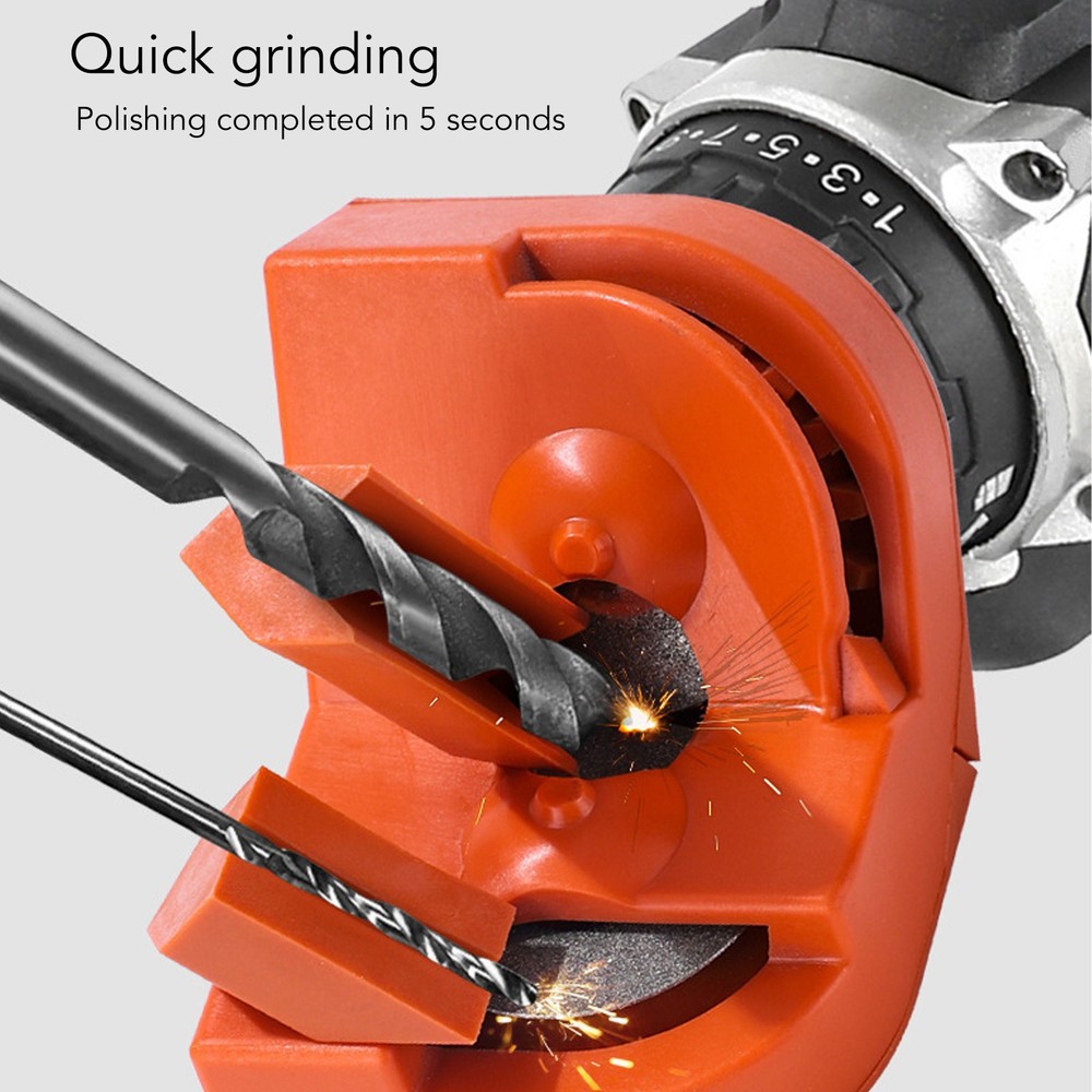 Multipurpose Drill Bit Sharpener Drill Bit Grinding Sharpener For HSS New