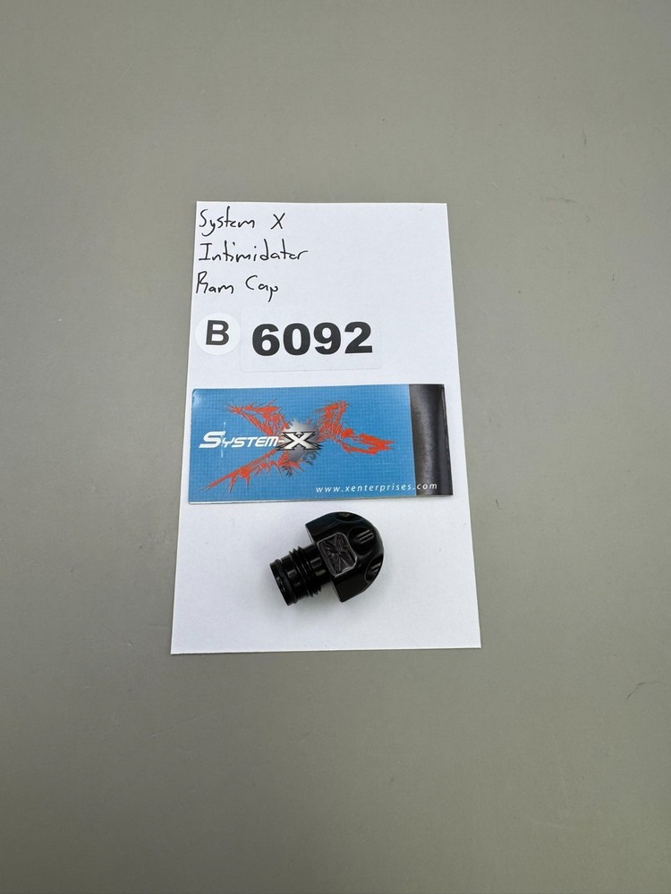 System X Intimidator Ram Cap-Gloss Black
