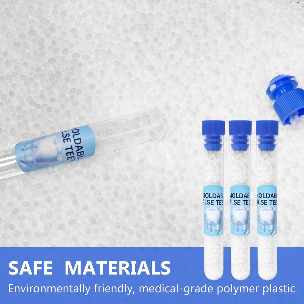 Tooth Repair Kit, Moldable False Teeth, Tooth Replacement Missing Teeth, Teet...