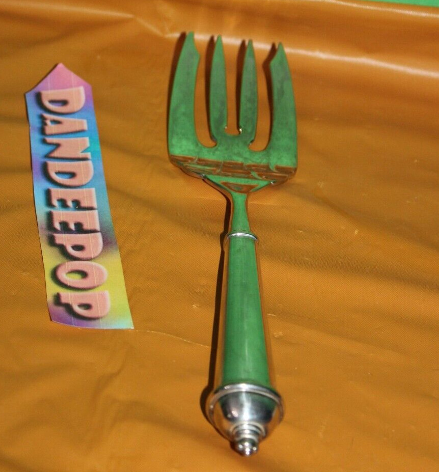 Towle Silver Serving Fork 10" Flatware Dinner Utensil