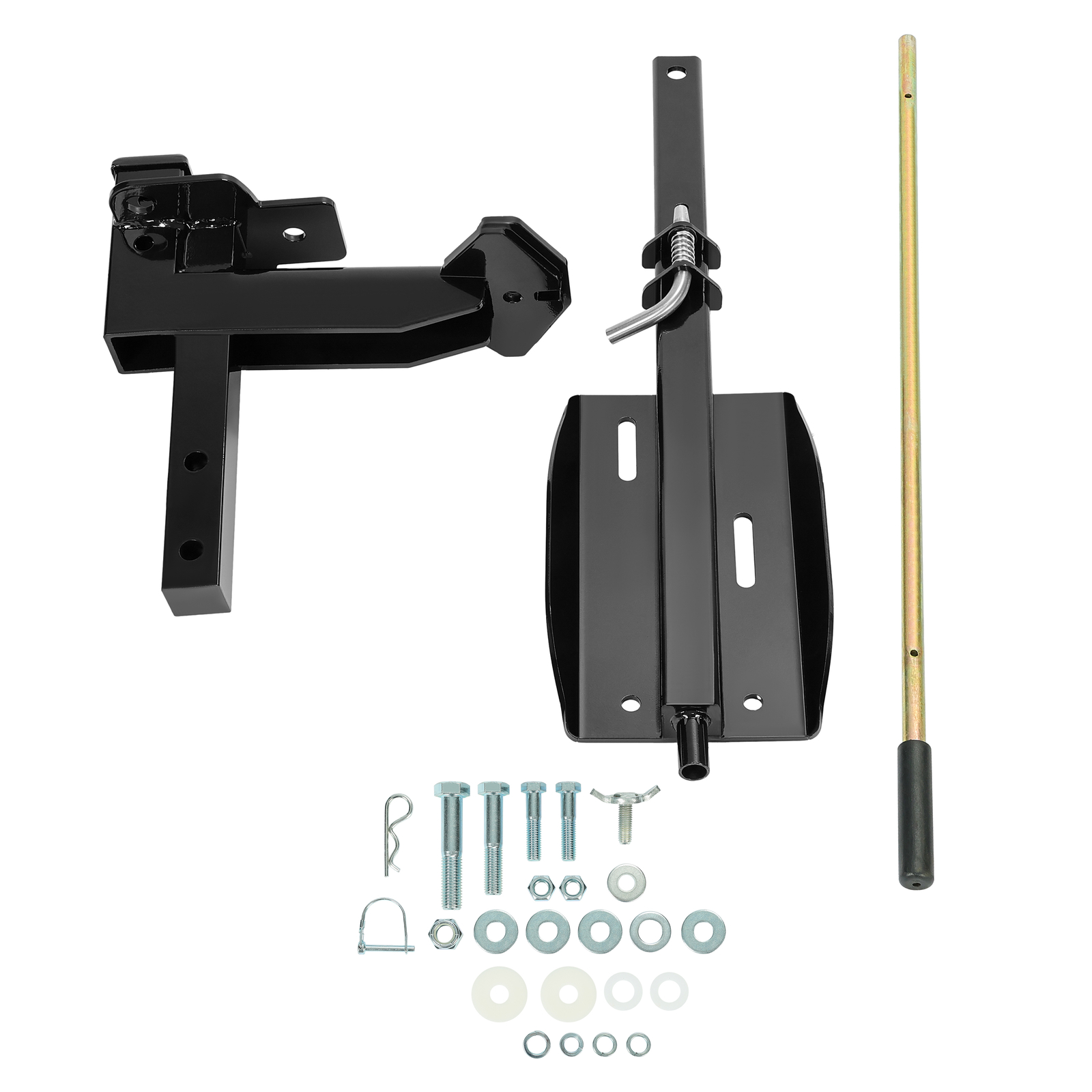 Hitch Mounted Spare Tire Carrier For 16" 16.5" 19.5" 22.5" 24" Motorhomes Wheels