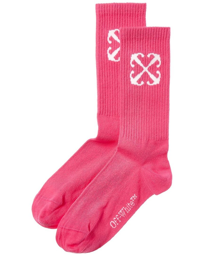 Off White Socks Pink I