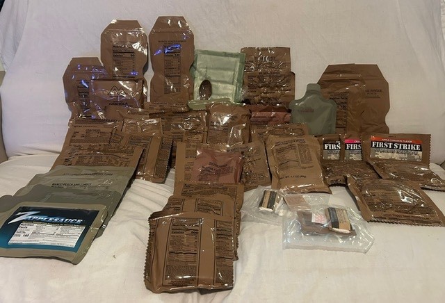 Military MRE Large Accessory Sampler 60+ Items