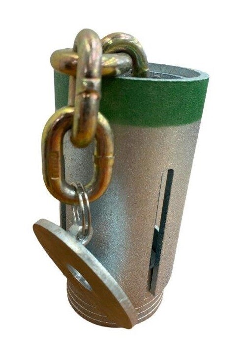 Floor Anchor Pot & Removable Chain for Frame Machines / Pulling Posts