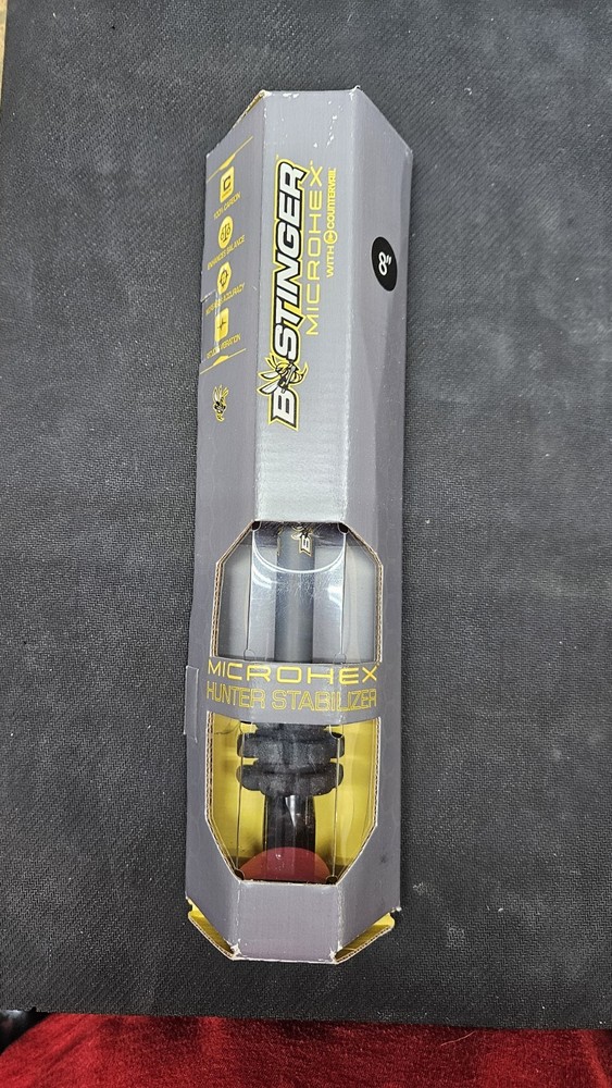Bee Stinger MicroHex 8" Stabilizer in Grey - B Stinger- Gray