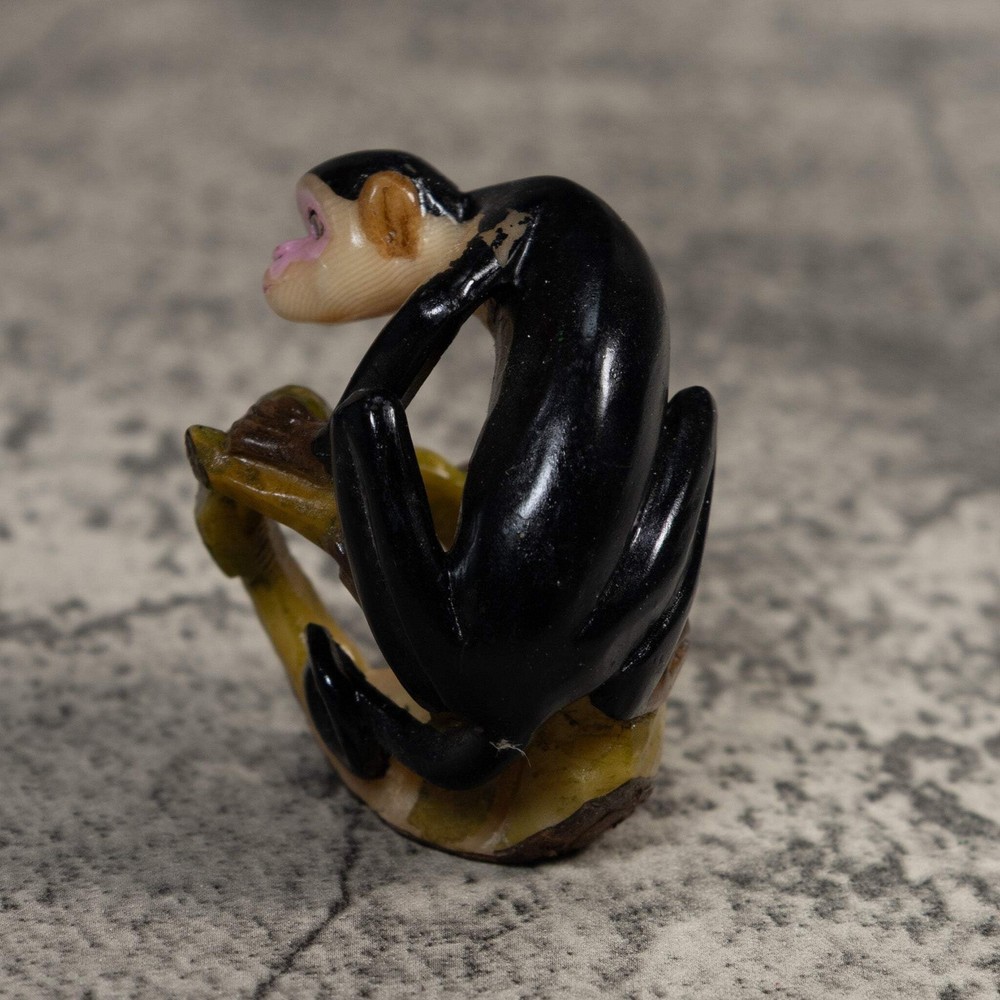 White Face Monkey Tagua Carving