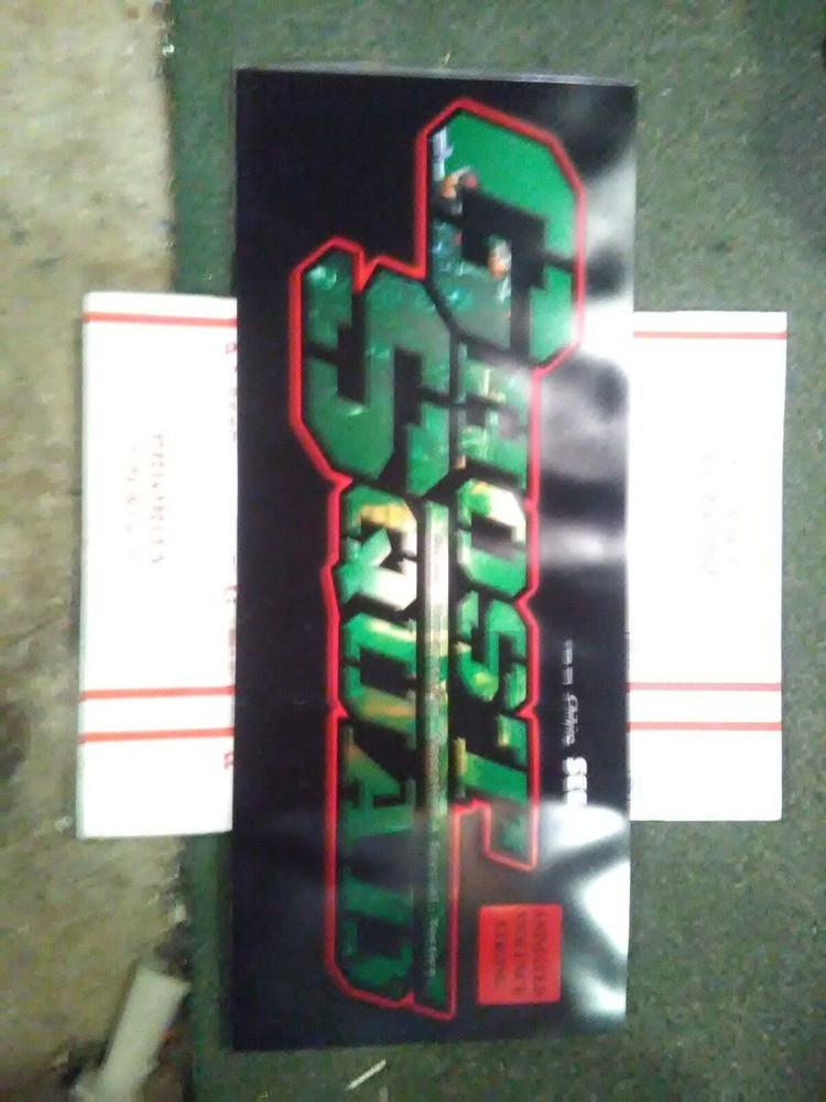 sega ghost squad arcade marquee part#3