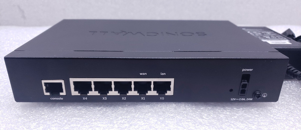 SonicWALL TZ350 Network Security Appliance APL28-0B4 W/ AC Adapter #99