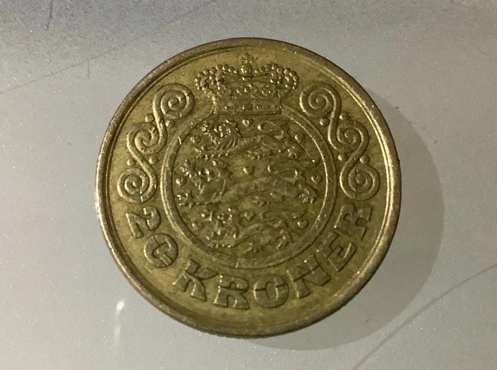 Denmark 20 Kroner 1990 Circulated