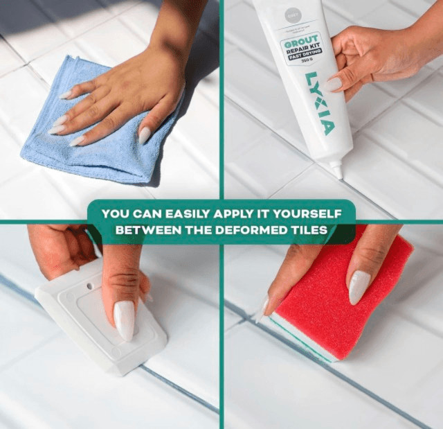 Tile Grout Paint & Repair Ki