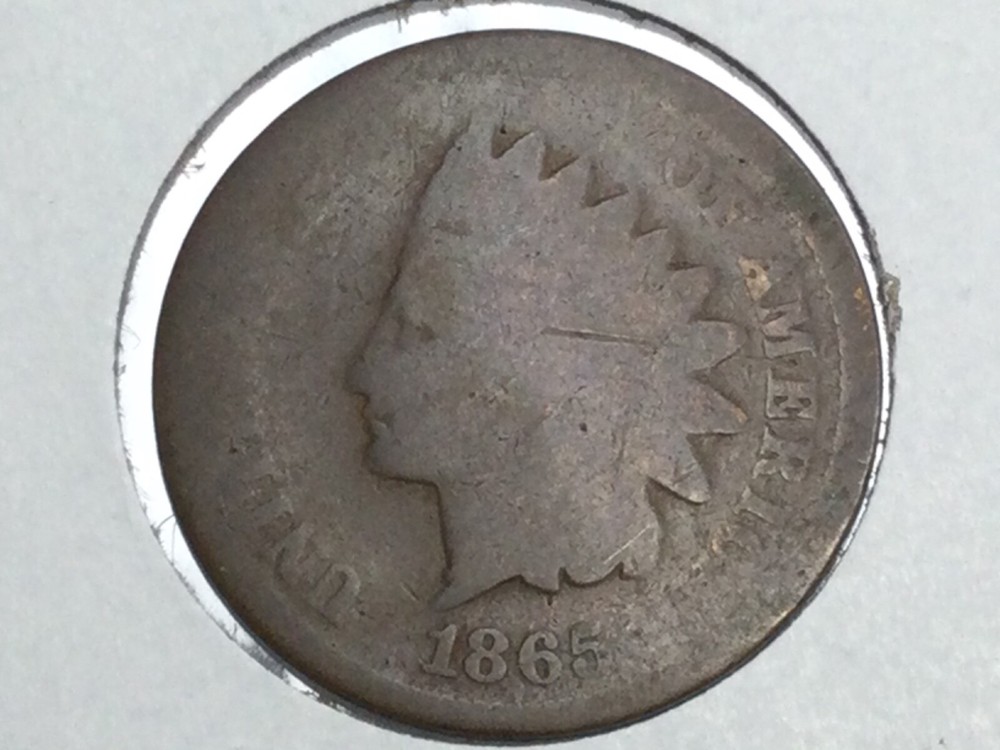 1865 Indian Cent