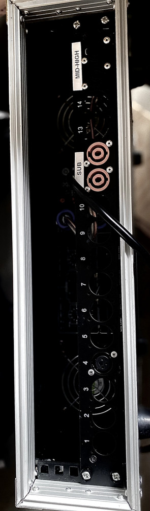 PA SYSTEM CRIUS TECHNOLOGIES 3500 WATTS