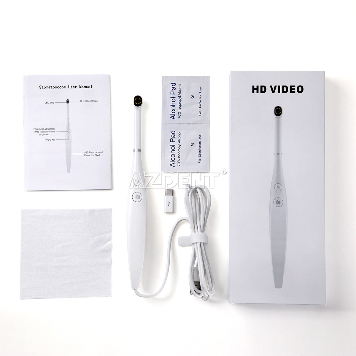 Dental Intraoral Camera USB Digital Imaging Intra Oral HD Camera 8 LED light