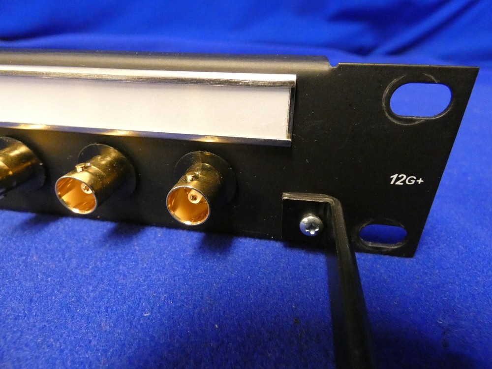 Bittree 12G+ BNC Coaxial Bulkhead Patch Panel (16 connectors)