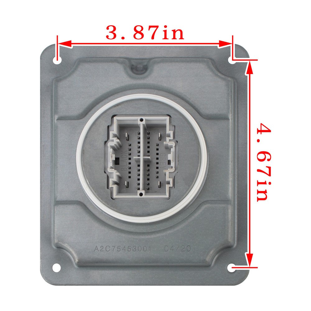 Genuine LED HEADLIGHT MODULE COMPUTER JX7B13B626AG for FORD EXPLORER ESCAPE