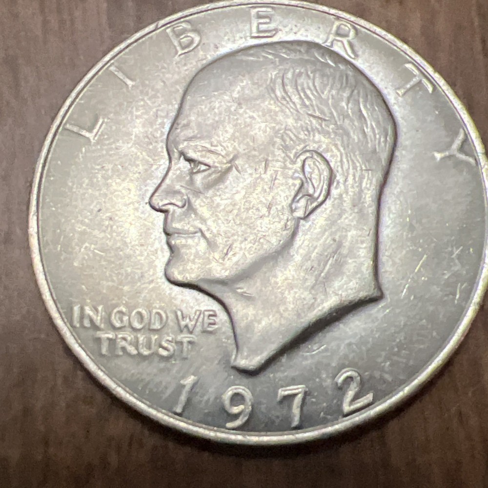 1972 Eisenhower Dollar Ike Actual Coin