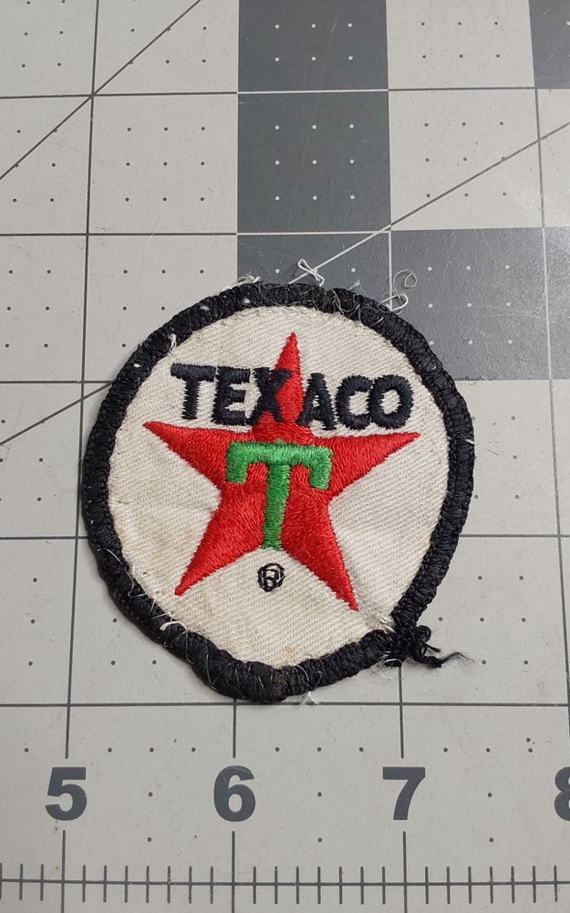 Texaco Gasoline Gas Station Patch
