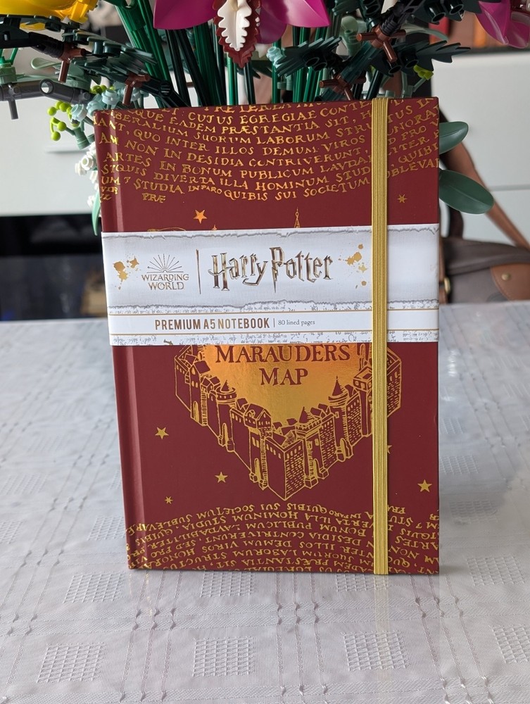 Harry Potter Marauders Map Diary Notebook Journal