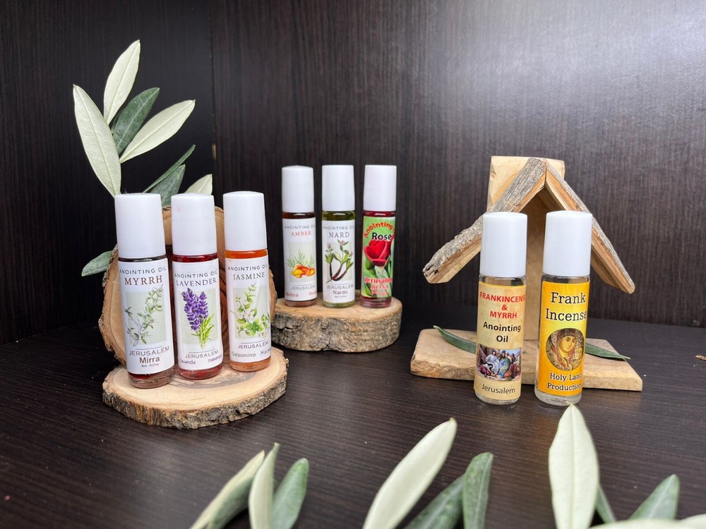 10 ml Anointing Oil Jerusalem Nard With Olive Leaf