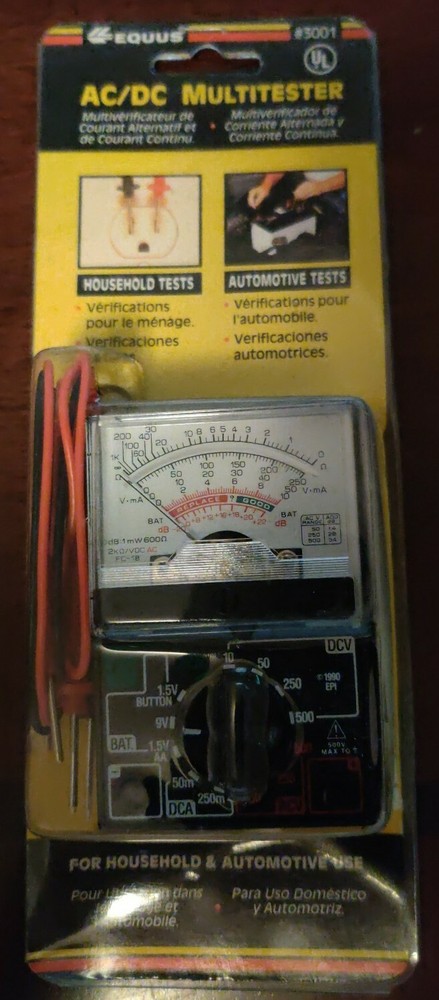 Equus 3001 AC/DC MULTITESTER