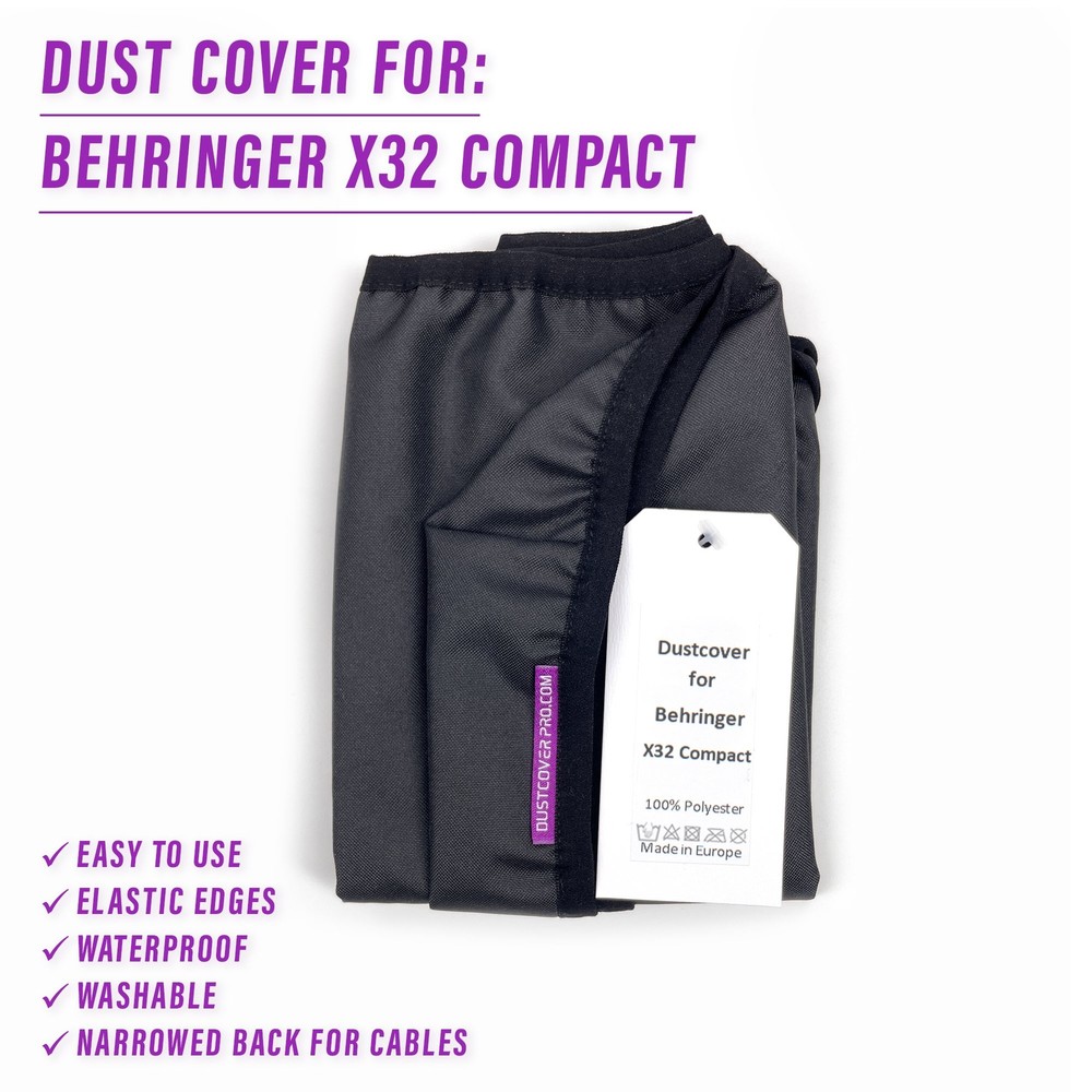 DUST COVER for BEHRINGER X32 COMPACT