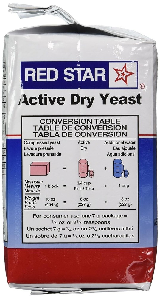 2 Pound Active Dry Yeast - High-Quality Baking Essential for Perfect Breads