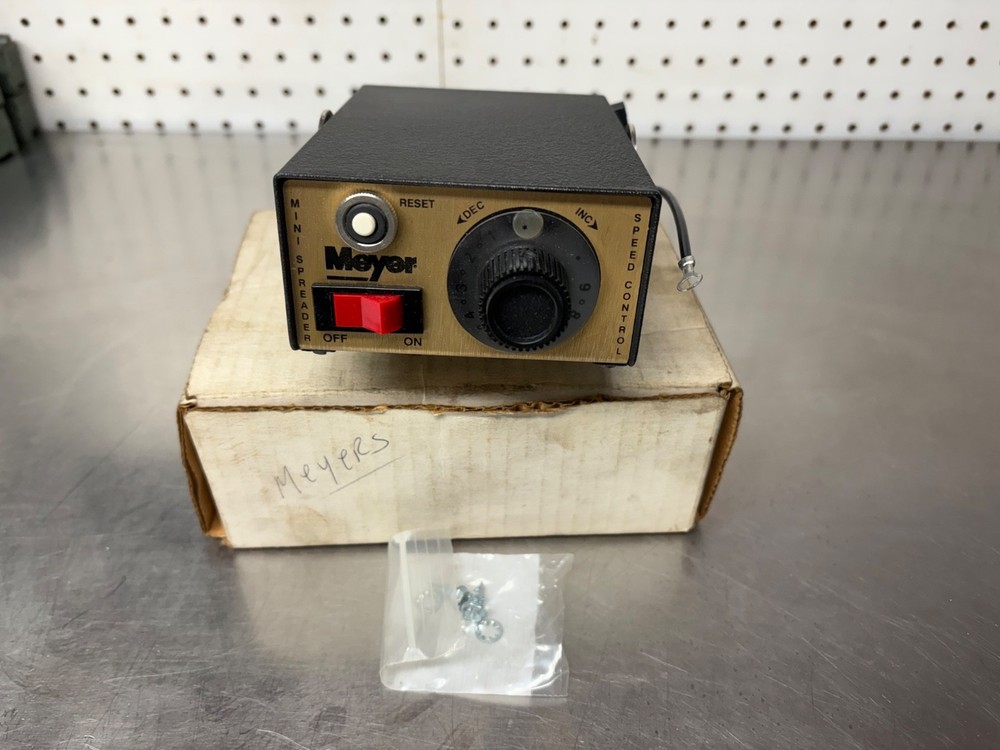 NEW Genuine 8612 Meyer Salt Spreader Variable Speed Controller 08612