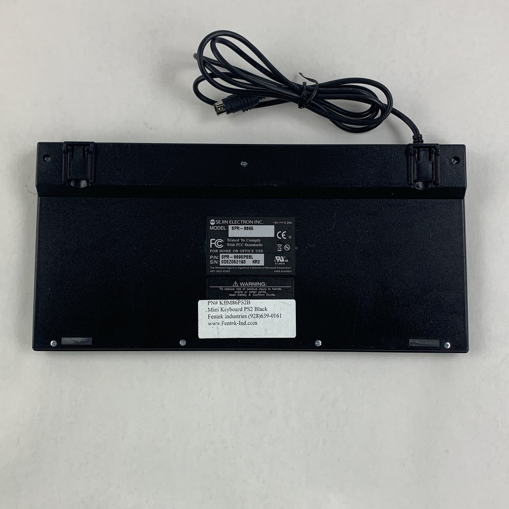 Sejin Electron SPR-8695 Mini Keyboard Tested