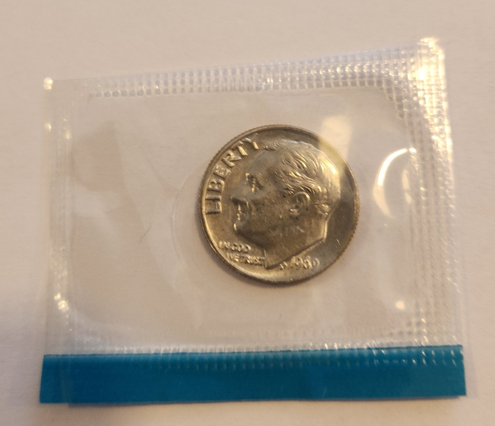 1969 P&D Roosevelt Dimes in Mint Cello