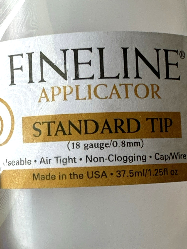 Fineline 18 Gauge Applicators & Bottles - Empty 2/Pkg-1.25oz