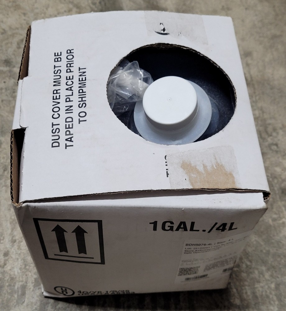 BDH Buffer Reference Standard 4L Bottle VWR Analytical BDH5076-4L