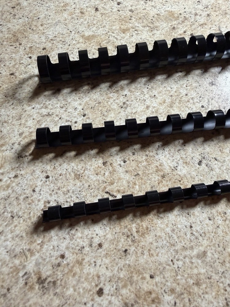 Spiral Binding Combs Three Different Sizes Binding Coils