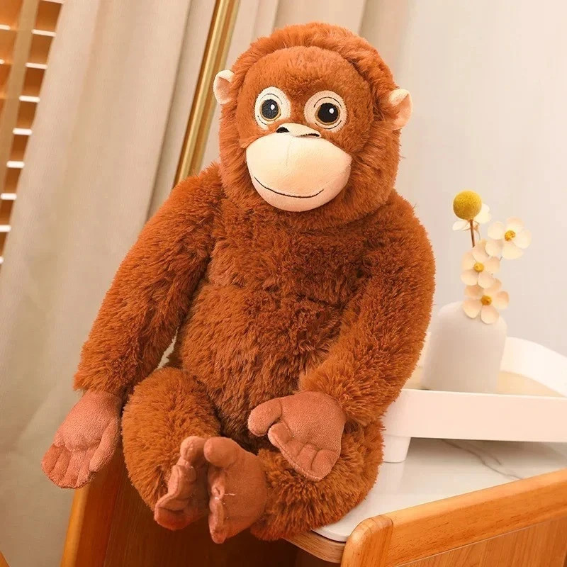 Punch Orangutan Djungeskog Brown Ikea Plush 26in Punch Monkey Plush