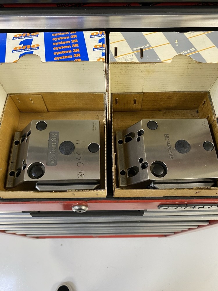 System 3R Fixture Block 3R-266.1HP Rectangular Metal Workholding
