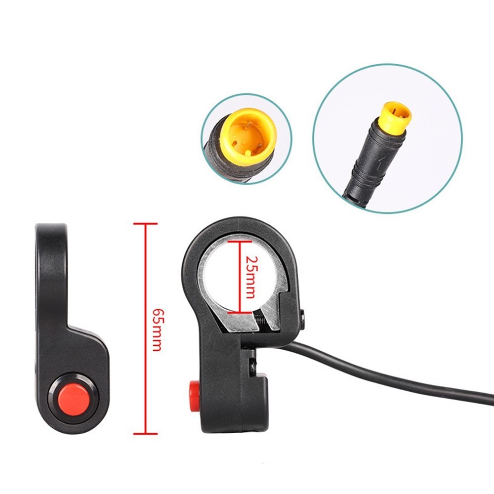 Kill Switch Button Power Failure Switch ABS Black For BBS01B/BBS02B/BBSHD