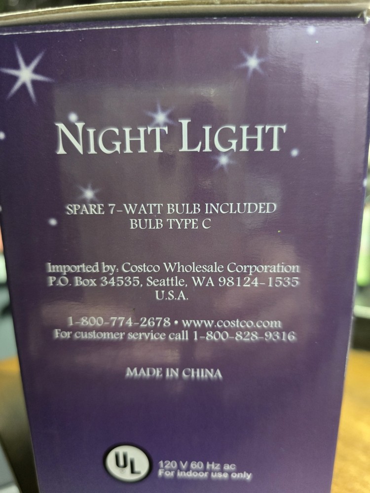 Santa Nightlight NIB and FREE SHIP!